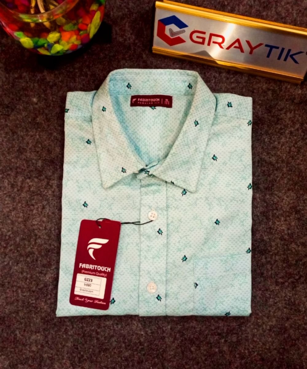 Luxurious Giza Cotton Fabrics Shirt For Men's